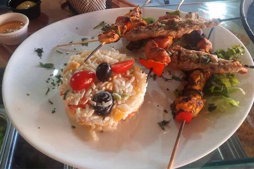 Brochettes de poulet